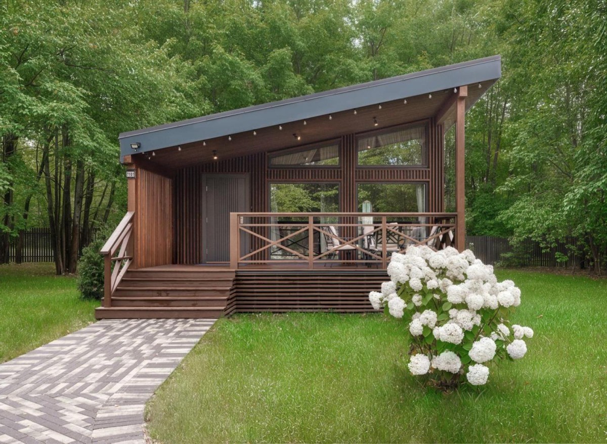 КОТТЕДЖ с двумя верандами