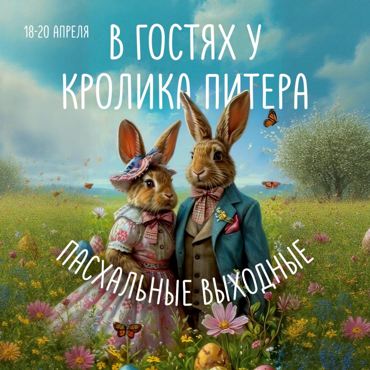 Пасха. В гостях у кролика Питера